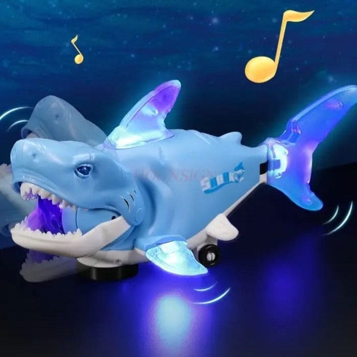 Musical Shark Toy with Light and Music, High Simulation Musical Shark, Robots Fish Electric Toy, Animal Shark Doll Lighted Shark With Sound Musical Shark Toy with Light and Music, High Simulation Musical Shark, Robots Fish Electric Toy, Animal Shark Doll Lighted Shark With Sound